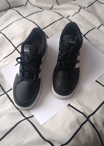 Adidas Siyah Beyaz Spor Ayakkabı - Görsel 3