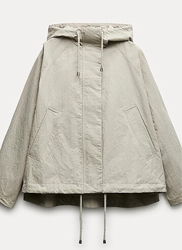 Zara Zara oversize bej parka