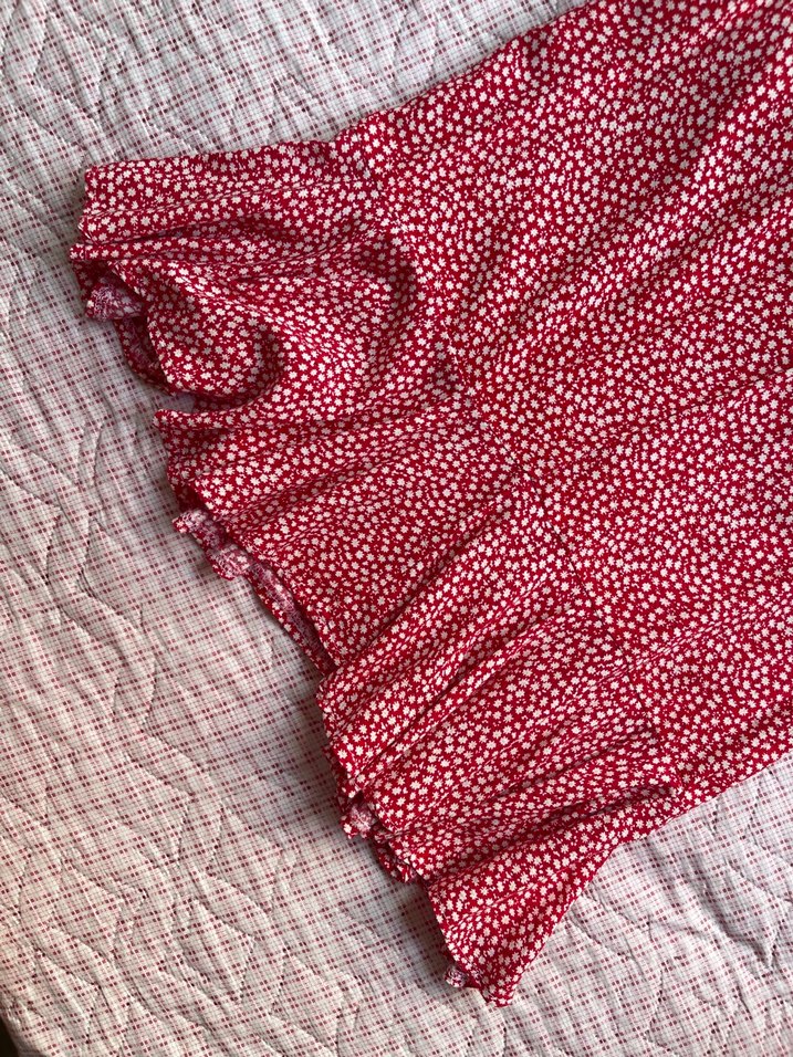 cicekli elbise - Görsel 3