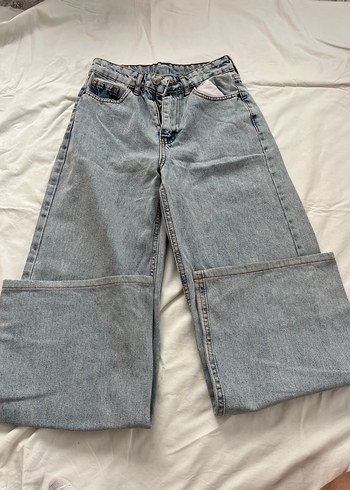 Gri Salaş Midi Denim Kadın Jean