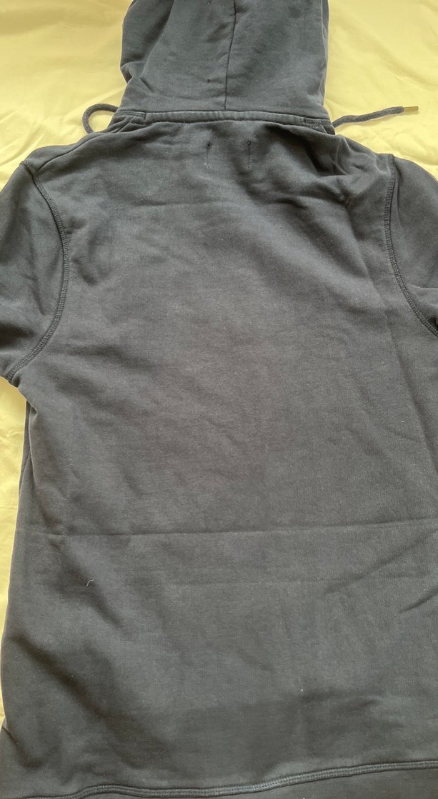 Kapüşonlu Mavi Sweatshirt - Görsel 2