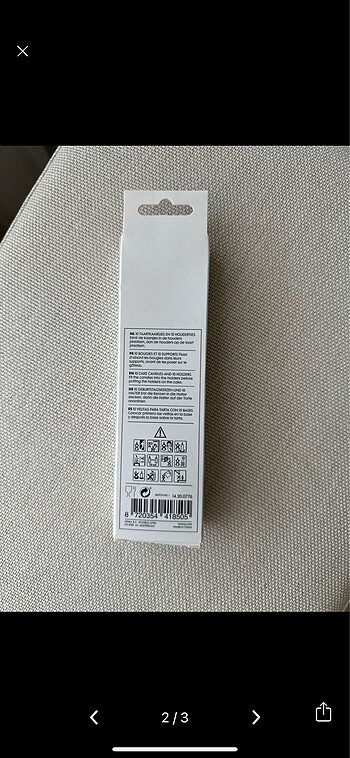 H&M Home Hema marka 5 li mum sıfır