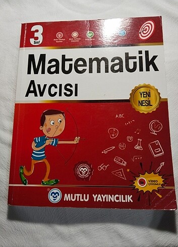 3. Sınıf Matematik Test Kitabı Mutlu Yayıncılık Matematik Avcısı