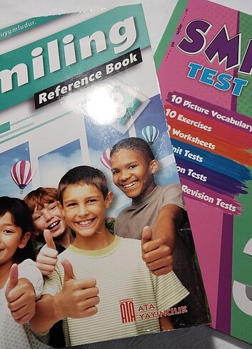 Beden 3. Sınıf İngilizce Ata Yayıncılık Test Kitabı Similing Test Book