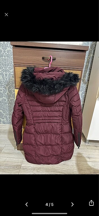 38 Beden bordo Renk People by fabrika mont kadın