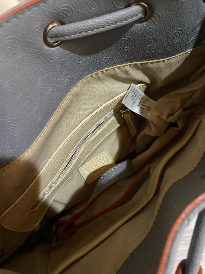 Vakko Gri Deri Kadın Çanta - Görsel 2