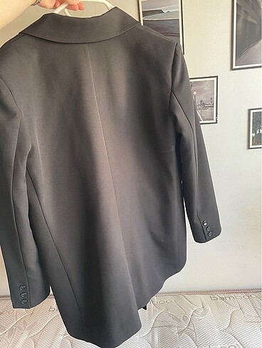 Blazer ceket kadın düğmeli tesettüre uygun - Görsel 6