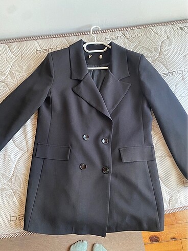 Blazer ceket kadın düğmeli tesettüre uygun - Görsel 5