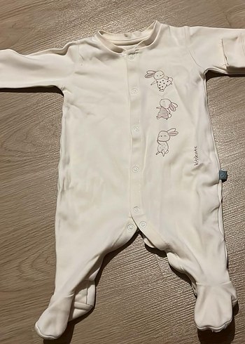 TEK ÜRÜN marka Beyaz Desenli Bebek Kundak Örtüsü bebek kıyafetl - Görsel 10