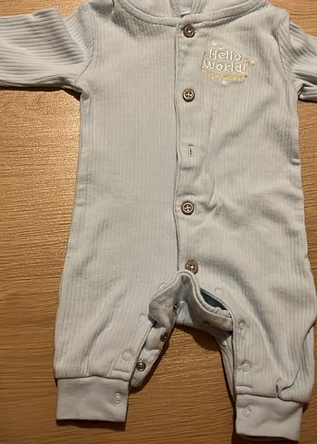 TEK ÜRÜN marka Beyaz Desenli Bebek Kundak Örtüsü bebek kıyafetl - Görsel 16