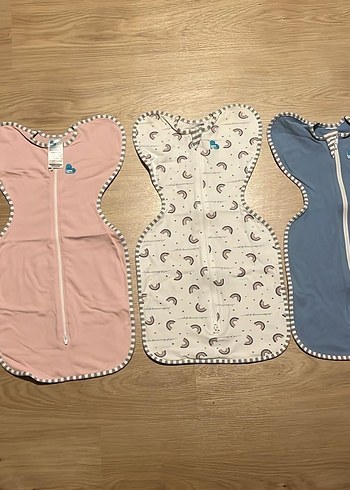 TEK ÜRÜN marka Beyaz Desenli Bebek Kundak Örtüsü bebek kıyafetl - Görsel 5