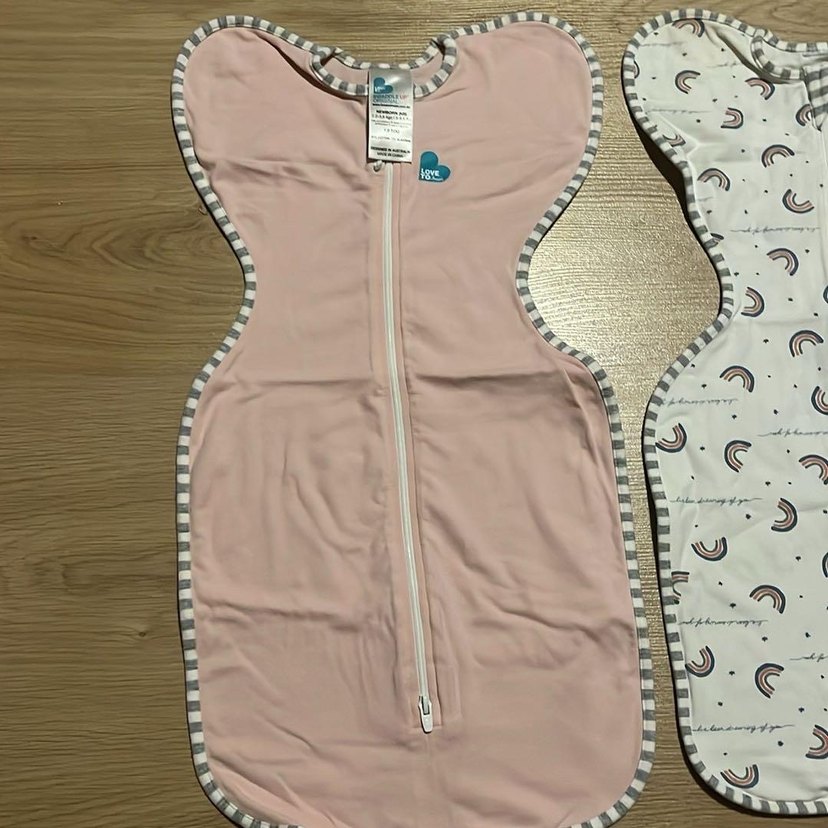 TEK ÜRÜN marka Beyaz Desenli Bebek Kundak Örtüsü bebek kıyafetl - Görsel 3