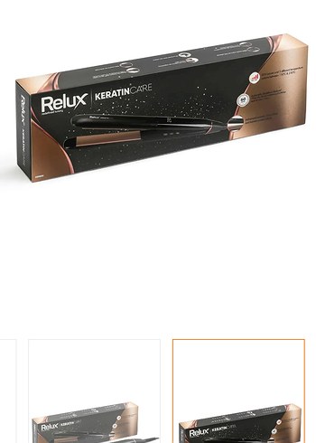 Relux KeratinCare Bej Saç Düzleştirici sıfır