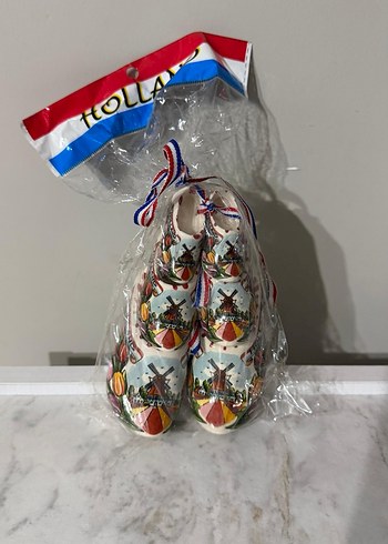 Renkli Hollanda Temalı Seramik Figürin - Görsel 4