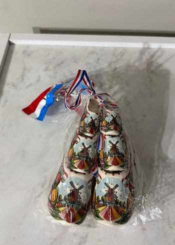 Renkli Hollanda Temalı Seramik Figürin - Görsel 3