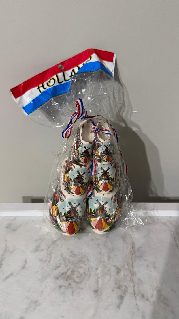 Renkli Hollanda Temalı Seramik Figürin - Görsel 4