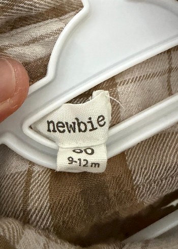 Erkek Çocuk Kahverengi Kareli Gömlek - Görsel 3