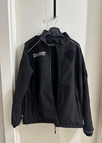 Siyah Fermuarlı Polıs baharlık mont - Görsel 2