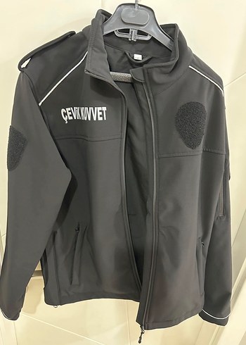 Siyah Fermuarlı Polıs baharlık mont - Görsel 4