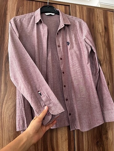 U.S Polo Assn. Bordo Tonları Gömlek