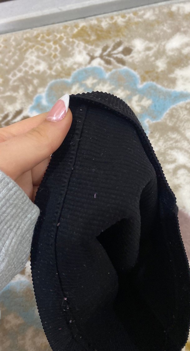 Düz Siyah straplez crop - Görsel 3