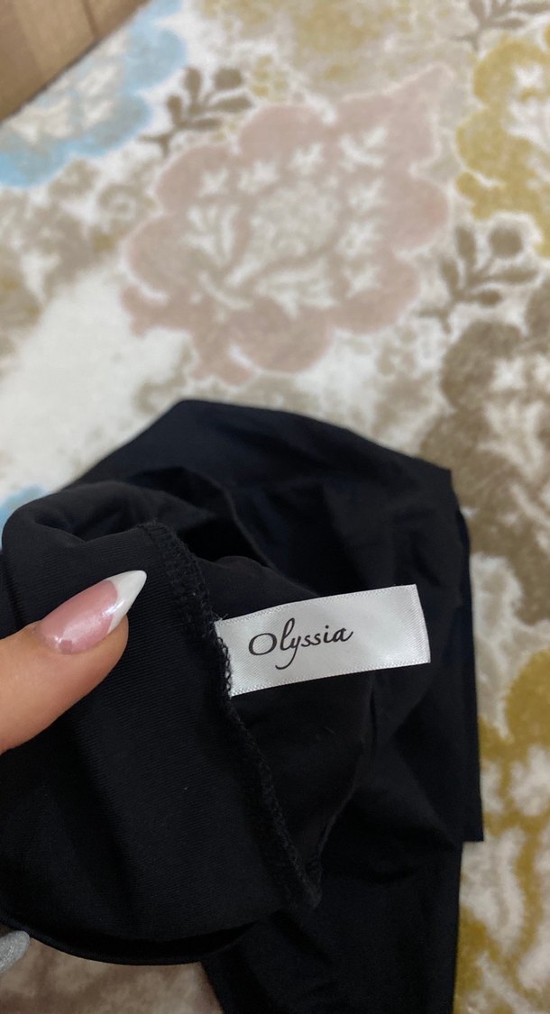 Siyah Midi Hamile Etek - Görsel 4