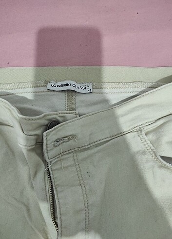 42 Beden Bej dar pantolon