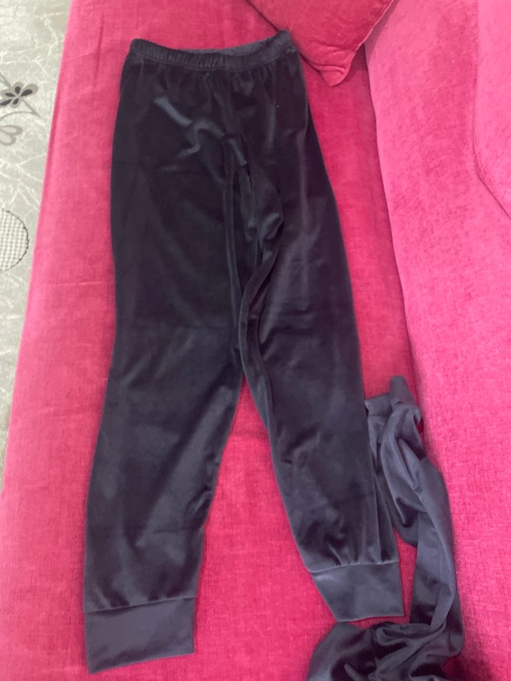 kadife kadin pijama takimi etiketli - Görsel 5