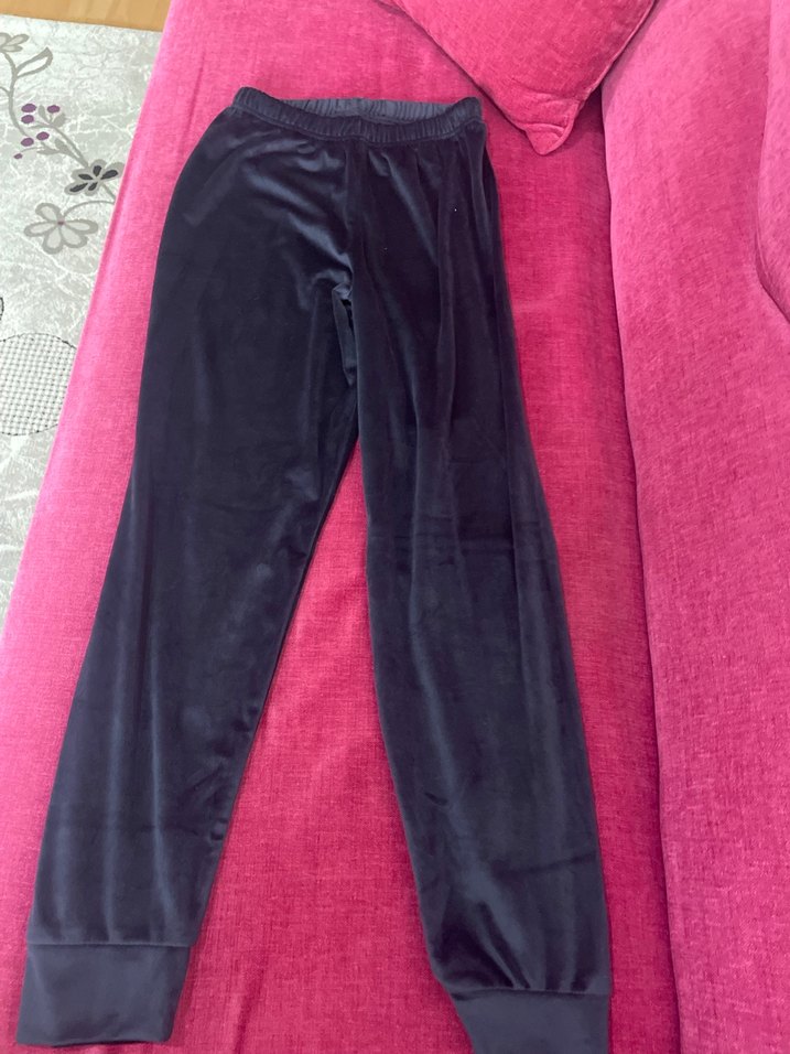 kadife kadin pijama takimi etiketli - Görsel 4