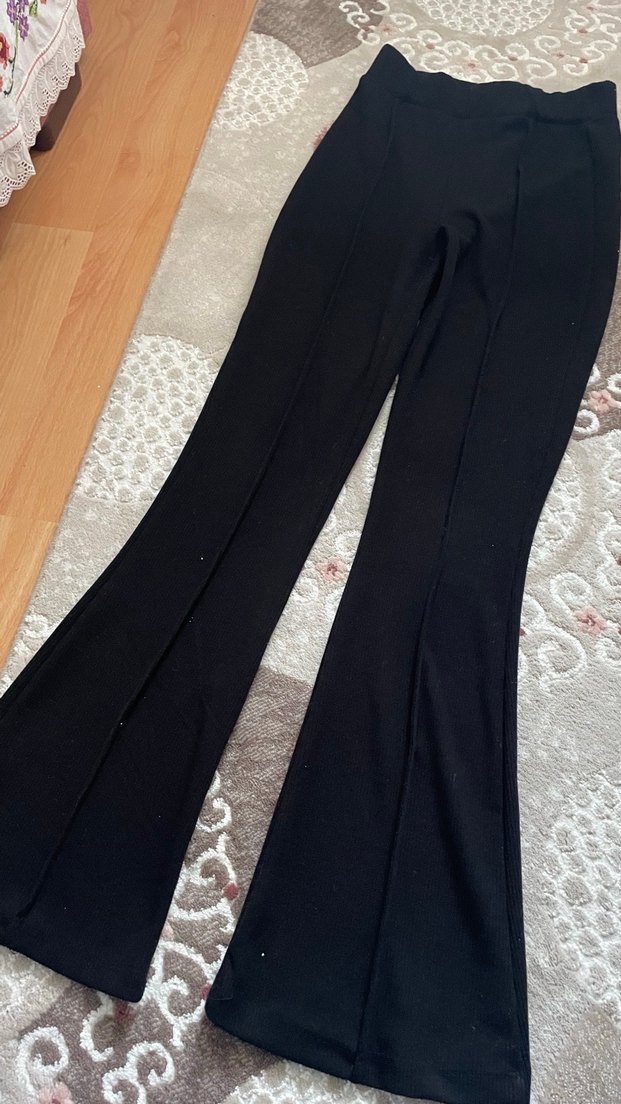 bershka İspanyol Paça tayt - Görsel 2