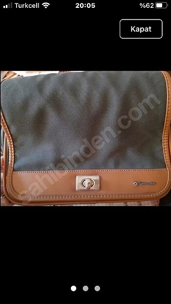 SAMSONITE ASKILI KADIN CANTASI