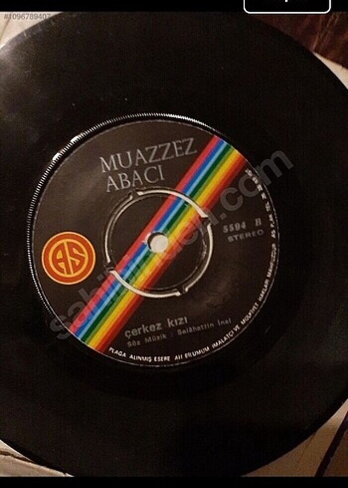 MUAZZEZ ABACI nın 45 lik donem  plagi - Görsel 3