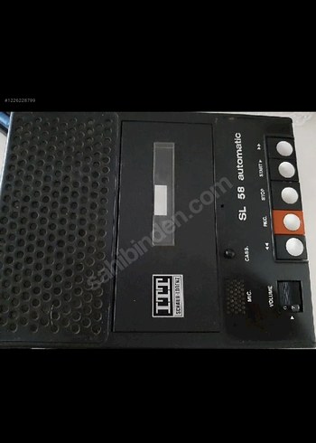 ITT SCHAUB LORENZ TEYP Antika degerinde - Görsel 5