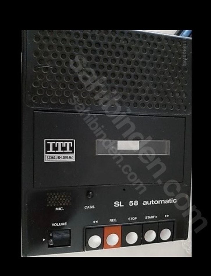 ITT SCHAUB LORENZ TEYP Antika degerinde - Görsel 3