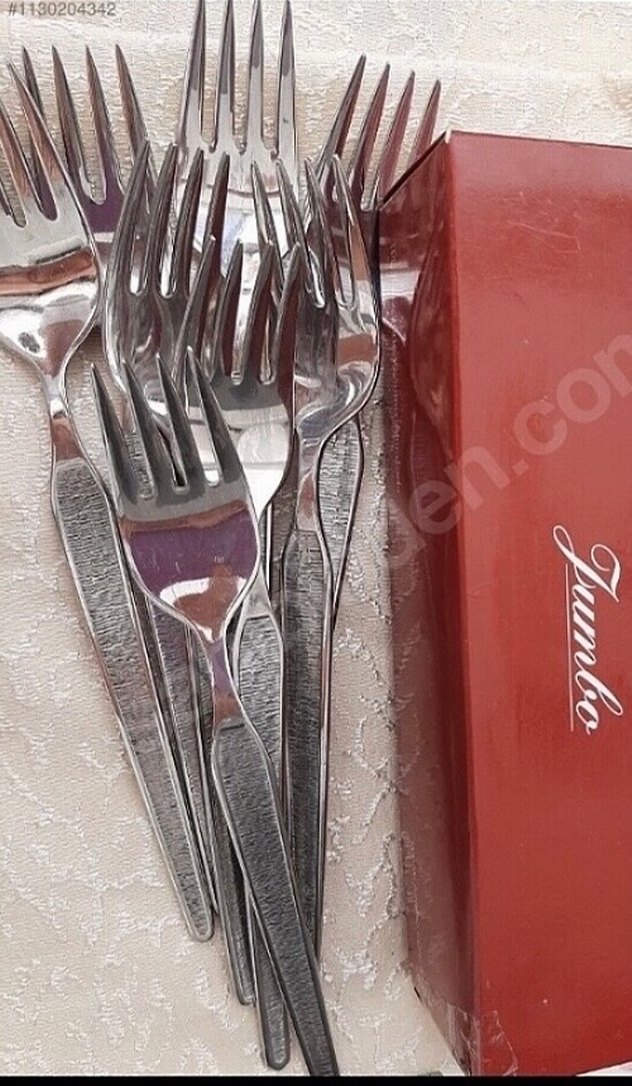 JUMBO celik Çatal kasik takimi - Görsel 2