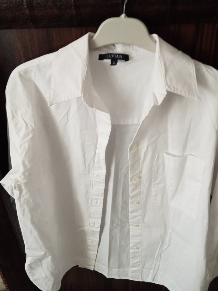 lufian marka beyaz kadın gomlek - Görsel 3
