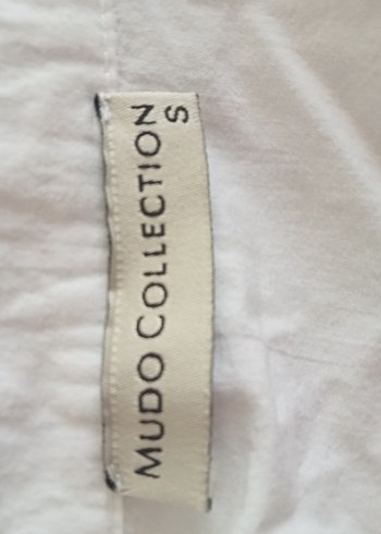 Düğmeli Beyaz Kadın Gömlek - Görsel 2