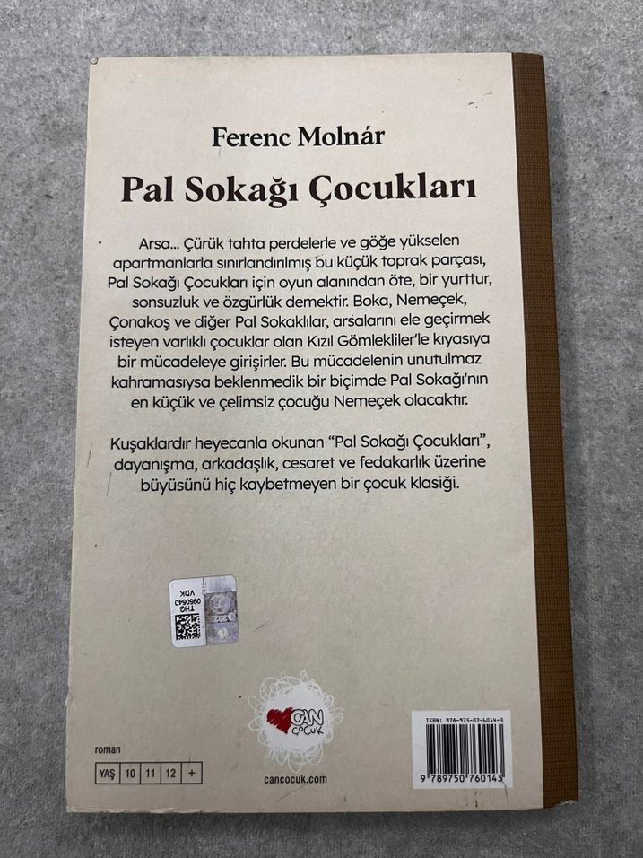 Pal Sokağı Çocukları - Ferenc Molnár - Görsel 2