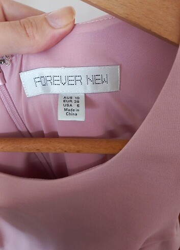 Toz pembe elbise - Görsel 4