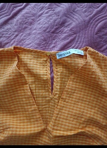 Bershka Turuncu bluz