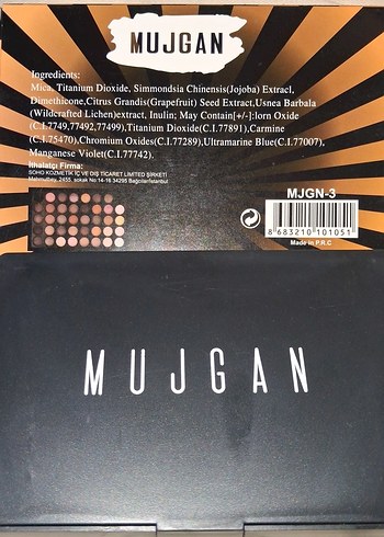 MUJGAN 40 Renkli Göz Farı Paleti - Görsel 3