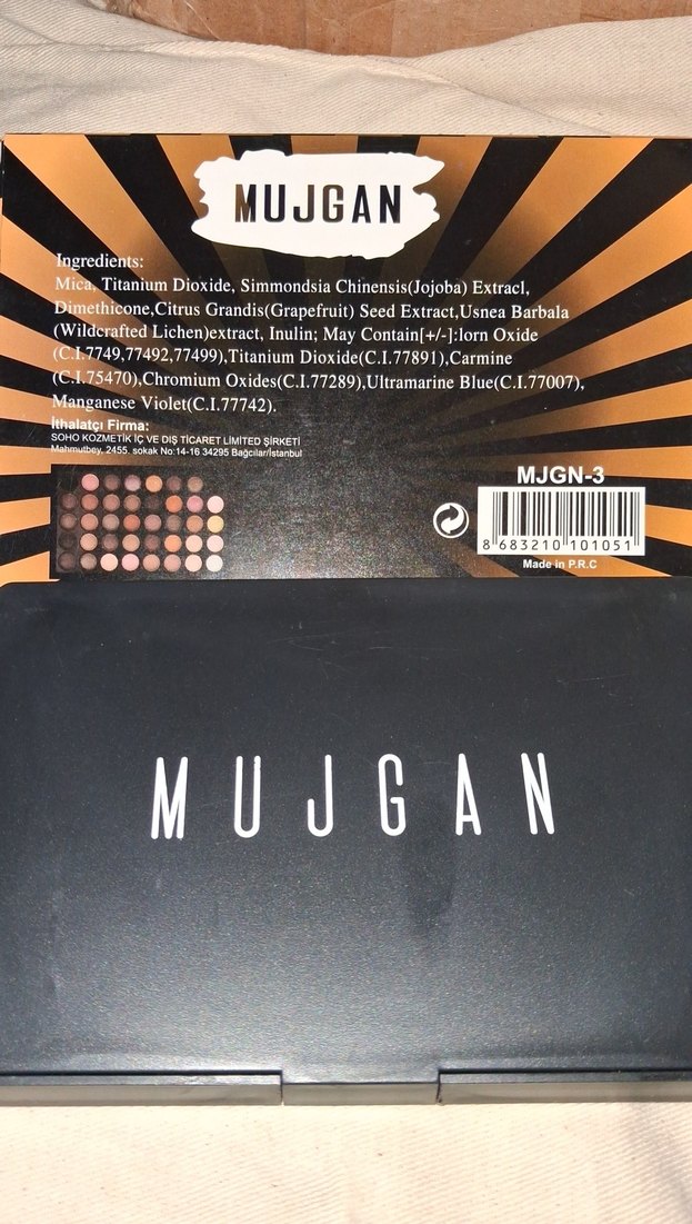 MUJGAN 40 Renkli Göz Farı Paleti - Görsel 3