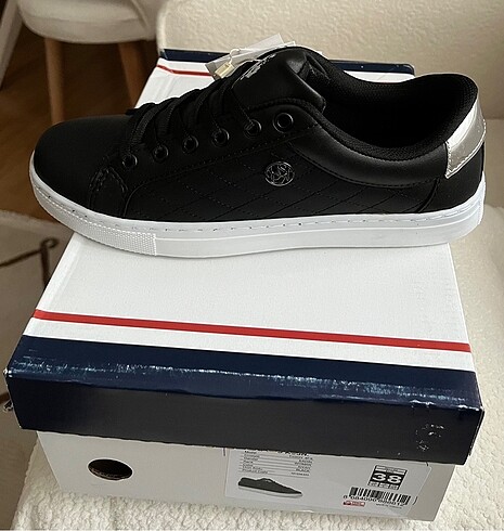 U.S Polo Assn. ORJİNAL/SIFIR POLO KADIN SPOR AYAKKABISI