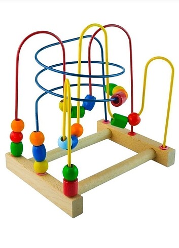 Montessori Ahşap el göz koordinasyon oyuncak