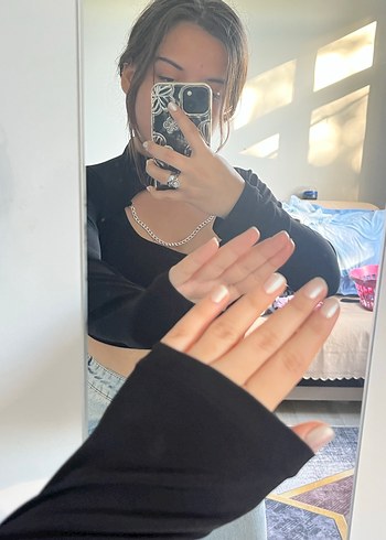 Siyah Gotik Göğüs Zinciri - Görsel 3