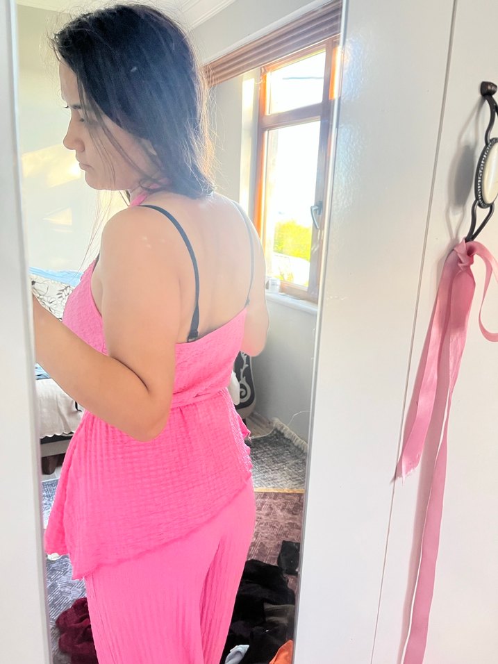 Pembe ikili takım - Görsel 2