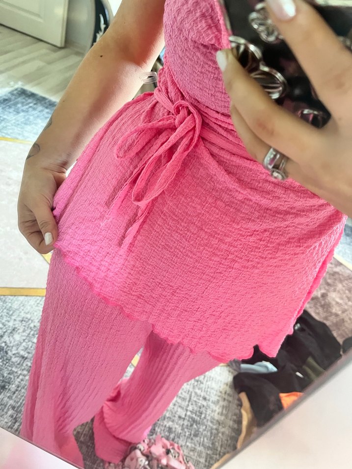 Pembe ikili takım - Görsel 4