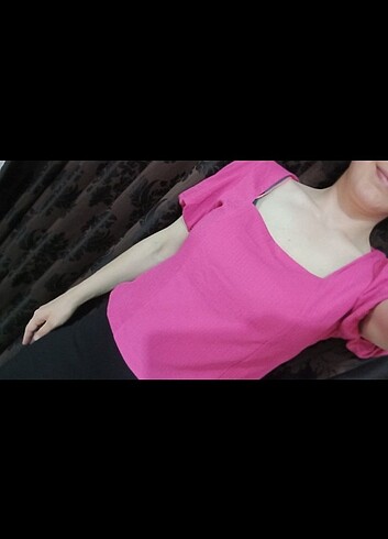 Pembe Bluz 