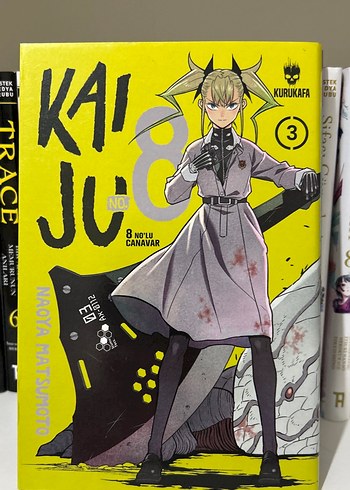  Beden Renk Kaıju no 8 ( 1 -4 manga seti)