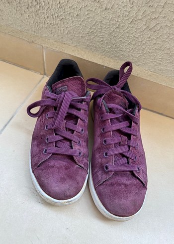 Adidas Stan Smith Mor süet ayakkabı